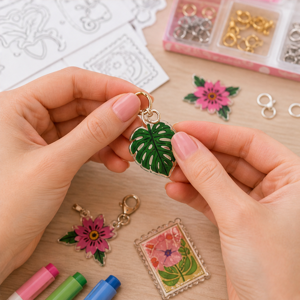 Bloomcraft Studio – Color, Bake & Shrink Charm Making Craft Kit + 50% OFF lifestyle