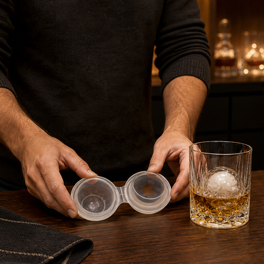 Coldglass – Slow-Melt 6cm Ice Ball Mold for Whiskey + 50% OFF lifestyle