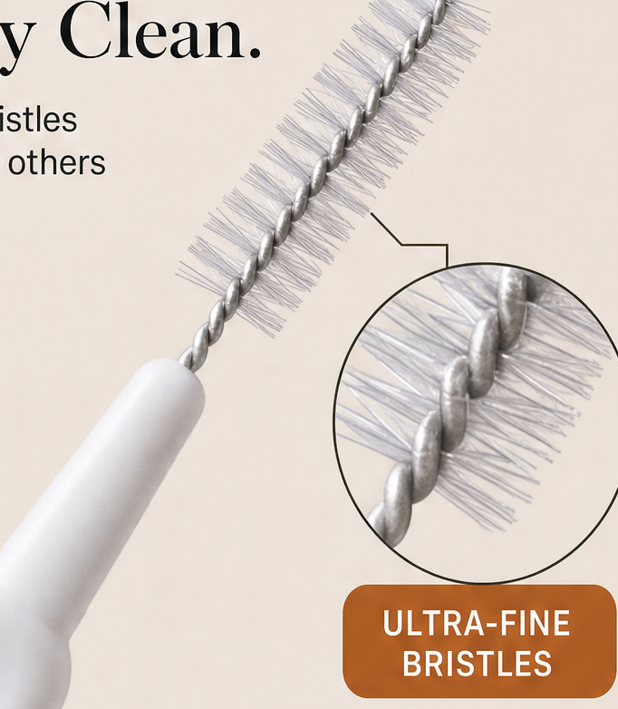 CrevixPro – Tiny Crevice Cleaning Brushes, 30 Pack + 1+1 FREE features