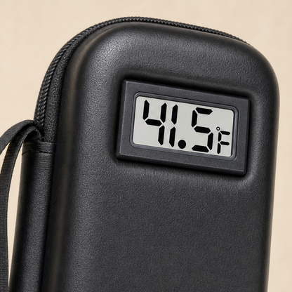 Glacelle – Insulin Cooler Case with Live Temperature Display + 50% OFF lifestyle