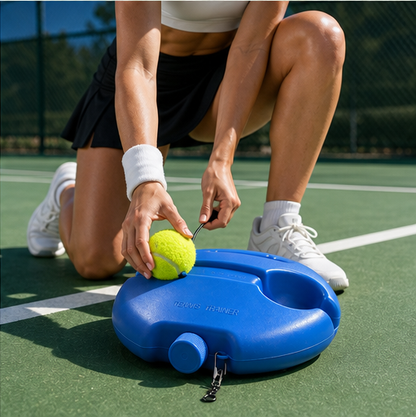 Rallywick – Solo Rebound Tennis Trainer with Cord Balls & Mesh Bag + 50% OFF lifestyle