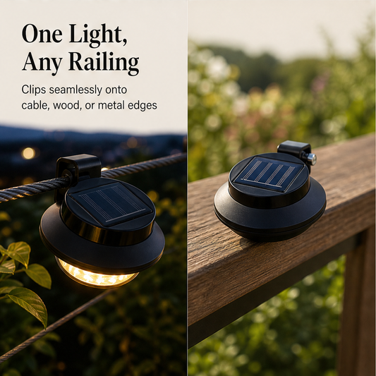 Suncroft – No-Wire Solar Wall Light for Fences, Rails & Decks + 50% OFF detail