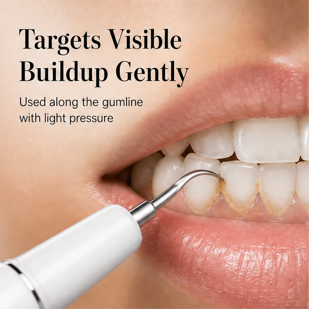 Pearlwick – Gum-Safe Ultrasonic Tartar Remover and Teeth Cleaner Set + 50% OFF detail