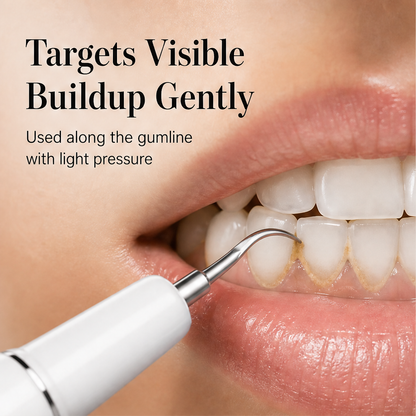 Pearlwick – Gum-Safe Ultrasonic Tartar Remover and Teeth Cleaner Set + 50% OFF detail