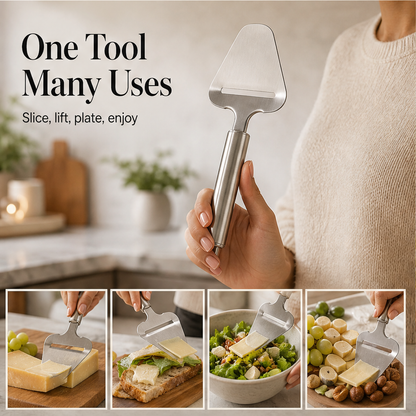 Curdwick – One-Piece Stainless Steel Wire Blade Cheese Slicer + 50% OFF features