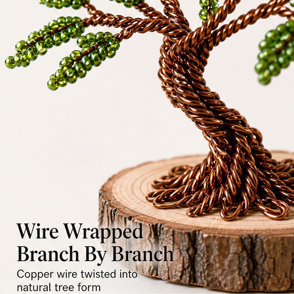 BloomVault – Hand-Twisted Wire Tree Beaded Craft Kit + 50% OFF detail
