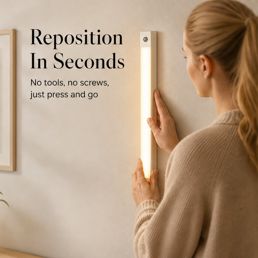 Glowmere – Magnetic Motion-Sensor LED Night Light + 50% OFF features
