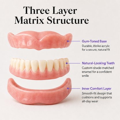 Trufit Dental – Custom-Molded, Natural-Look Denture Set + 50% OFF detail