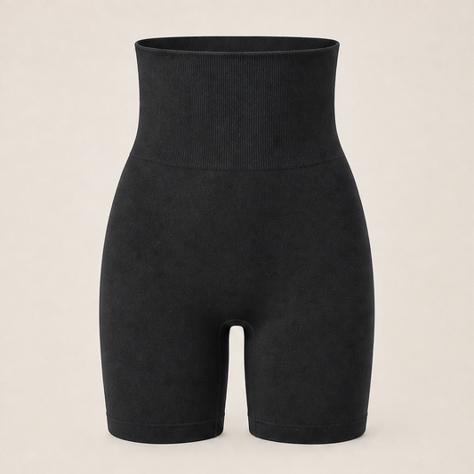 Smoothwick – High-Waisted Seamless Tummy Control Shorts + 50% OFF Black