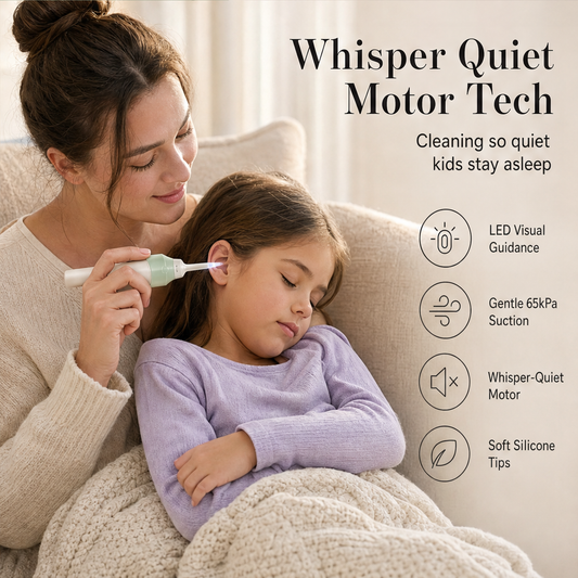 Glowlobe – LED-Guided Gentle Suction Ear Cleaner + 50% OFF features
