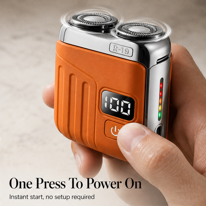 Grovane – Pocket-Size Dual-Head USB-C Rechargeable Mini Shaver + 50% OFF detail
