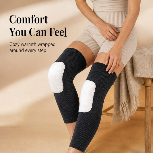 Warmglide – Fleece-Lined Thermal Compression Knee Sleeves + 50% OFF features