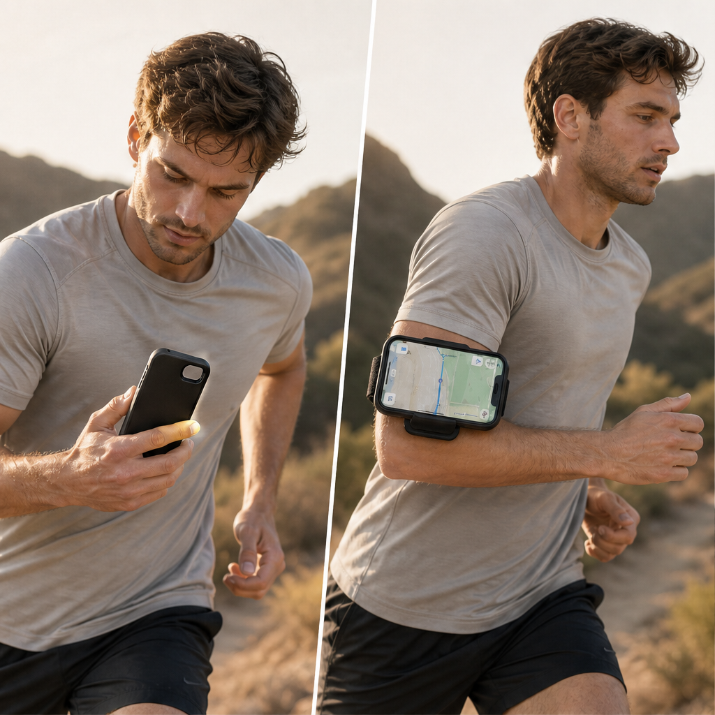 Pivotgrip – 360° Rotating, Snap-Off Wrist & Arm Phone Holder + 50% OFF detail
