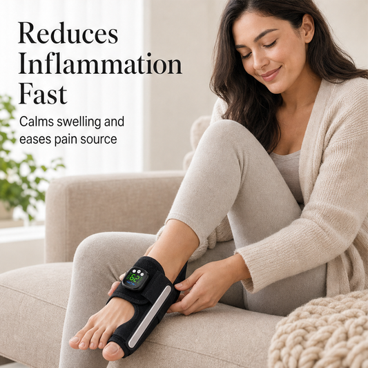 Flexara – EMS Microcurrent Bunion Splint for All-Day Toe Pain Relief + 50% OFF features
