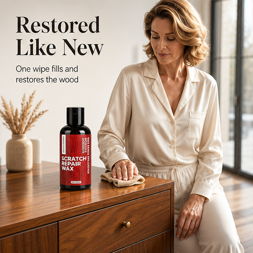 Graincraft – Instant Scratch Repair Wax with Sponge for Wood Furniture features