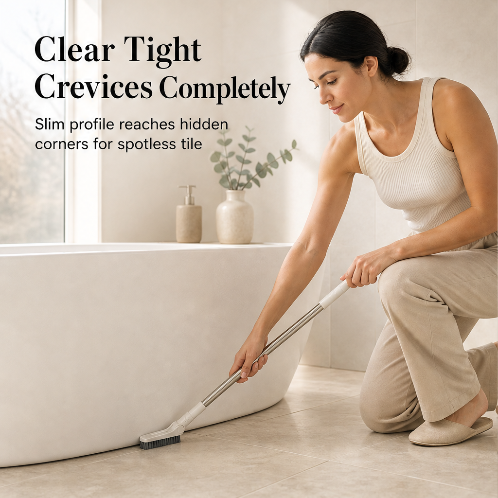 ArborReach – Telescopic Stainless Steel Crevice Cleaning Brush + 50% OFF features