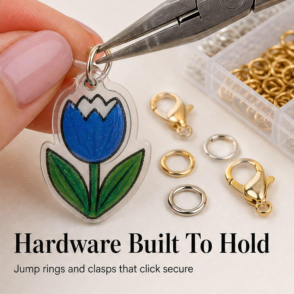 Bloomcraft Studio – Color, Bake & Shrink Charm Making Craft Kit + 50% OFF detail