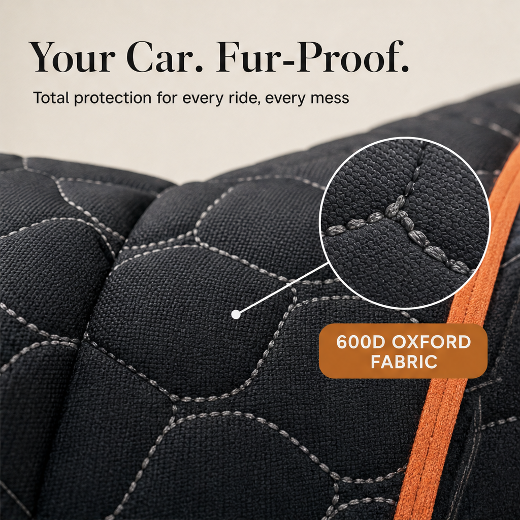 PawGuard Pro – Waterproof 4-Layer Non-Slip Car Seat Cover for Pets + 50% OFF features