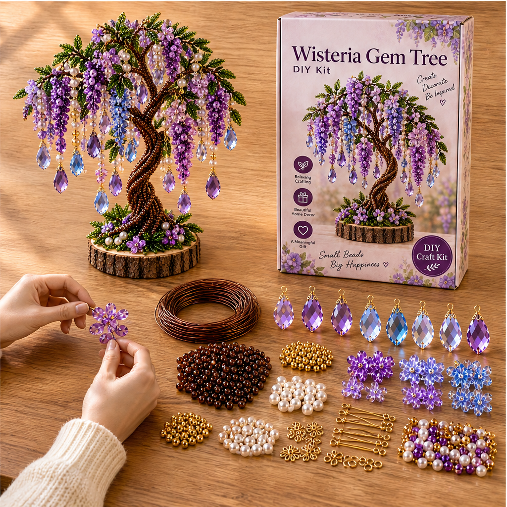 BloomVault – Hand-Twisted Wire Tree Beaded Craft Kit + 50% OFF lifestyle