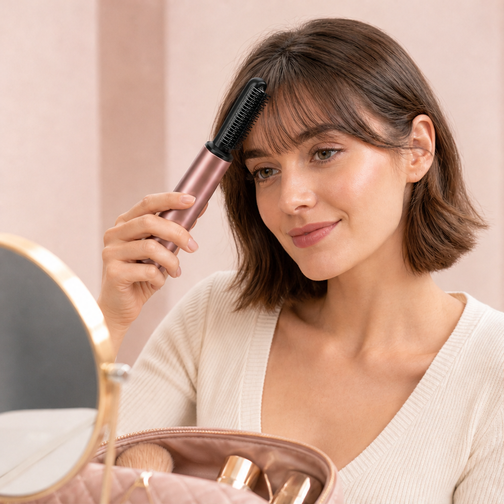 Cresslyn – Cordless Rechargeable Heated Styling Comb for Bangs and Volume + 50% OFF lifestyle