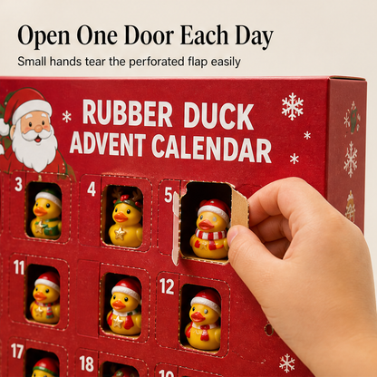 Quackventure – 24-Door Rubber Duck Christmas Advent Calendar + 50% OFF detail