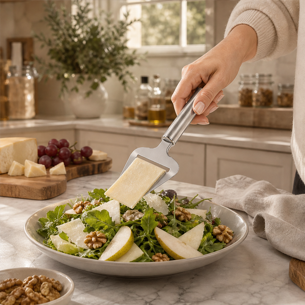 Curdwick – One-Piece Stainless Steel Wire Blade Cheese Slicer + 50% OFF lifestyle
