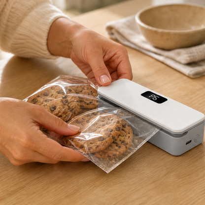 Seelio – Rechargeable Heat Seal Tool with Built-In Cutter + 50% OFF lifestyle