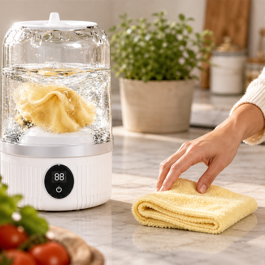 Swirlette – Wireless Rechargeable Mini Washing Machine + 50% OFF lifestyle