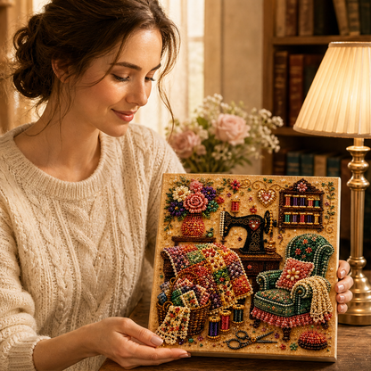 Gemloom – Relaxing Faceted Drill Diamond Art Kit + 50% OFF lifestyle