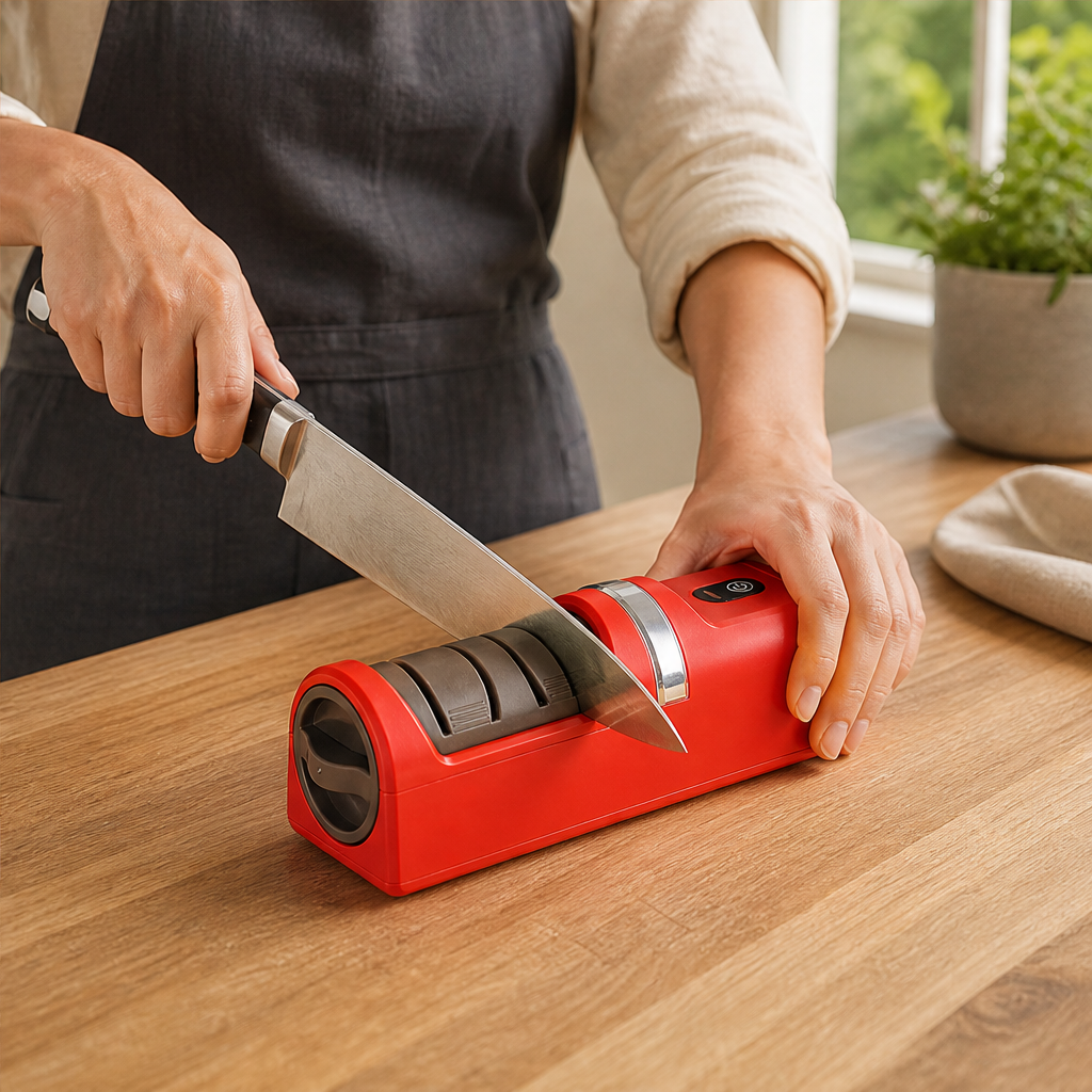 Honeforge – Cordless Diamond Wheel Automatic Knife Sharpener + 50% OFF lifestyle