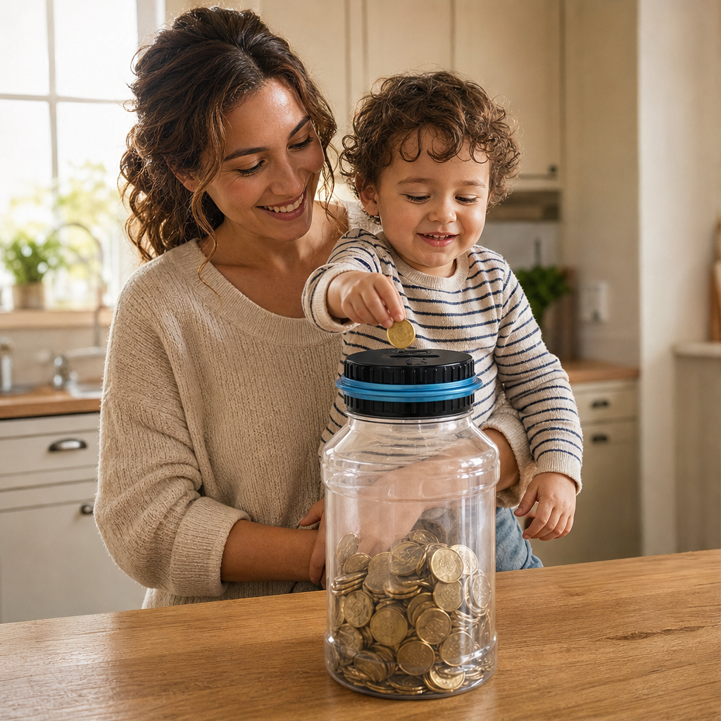 Coinwick – Digital LCD Auto-Counting Piggy Bank with Savings Tracker + 50% OFF lifestyle