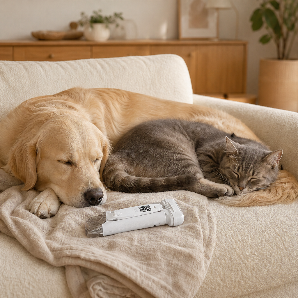 Nailwick – LED Bloodline Light, Anti-Splash 2-in-1 Pet Nail Clipper + 50% OFF lifestyle