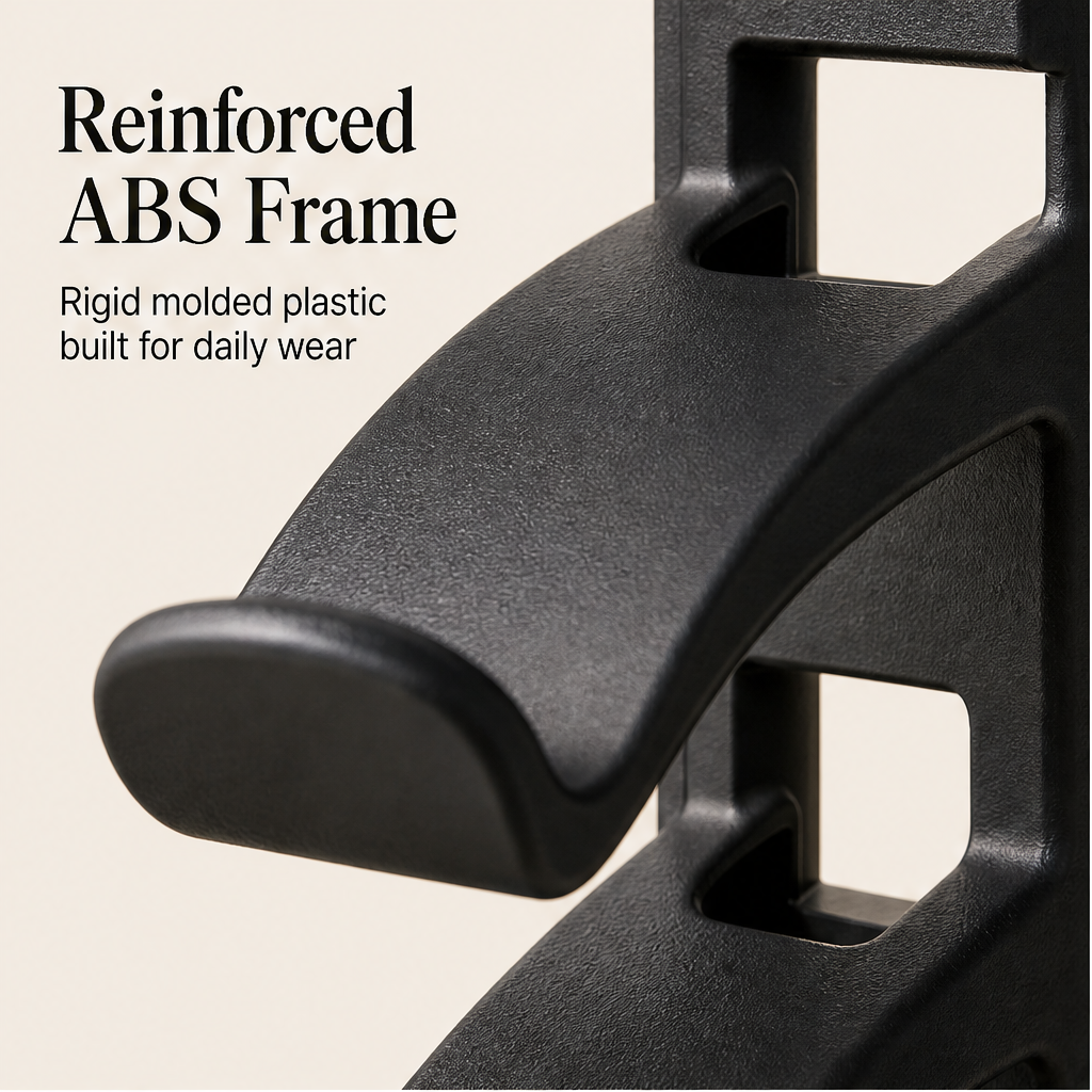 CrownHold – Space-Saving 10-Hat Wall Rack with Locking Hooks + 50% OFF detail