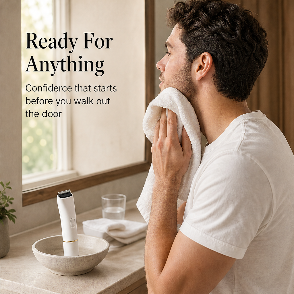Purelume – Ceramic Blade 3-in-1 Beard, Nose & Body Trimmer + 50% OFF features