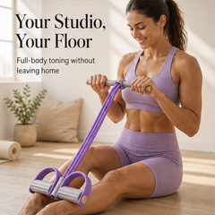 Corepull – 8-Tube Adjustable Resistance Pedal Trainer + 50% OFF