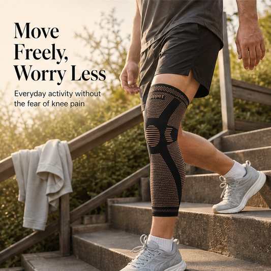 LockGuard – Silicone Grip Full-Leg Compression Sleeve + 50% OFF features