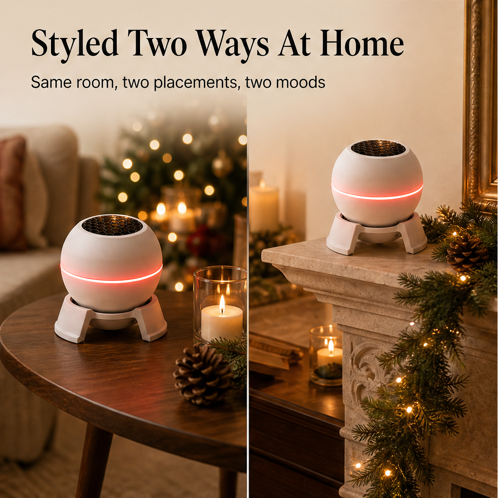 Wintersheen – Santa Sleigh Projection Holiday Night Light + 50% OFF detail
