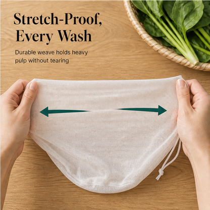 Purelle Kitchen – Fine-Mesh Nut Milk & Food Strainer Bags, 6-Pack + 50% OFF features