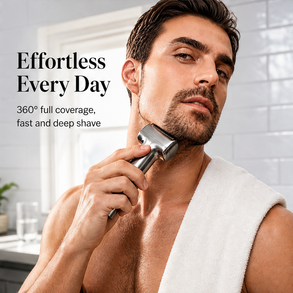 Linarc – Linear Motor 3-Layer Mesh Foil Electric Shaver + 50% OFF features