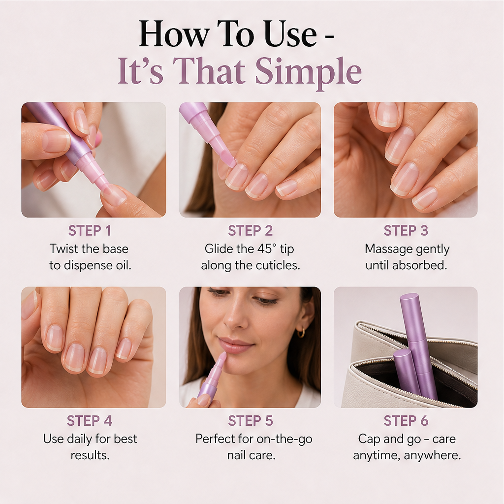 Cuticelle – Precision Cuticle Oil Pen for Soft, Salon-Look Nails + 1+1 FREE detail