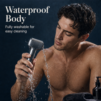 Vellum Shave – Hexagonal Mesh Foil Rechargeable Electric Shaver + 50% OFF features