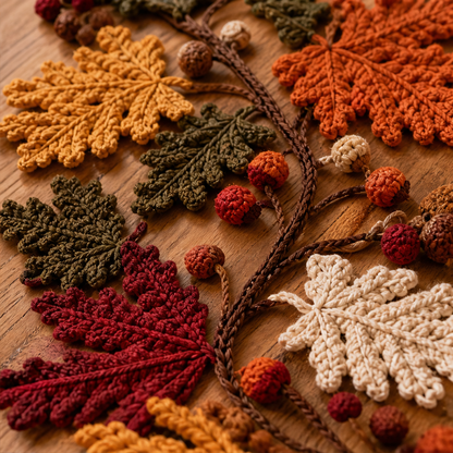 Maplecrest – Hand-Crocheted Leaf Table Runner That Never Wilts + 50% OFF lifestyle