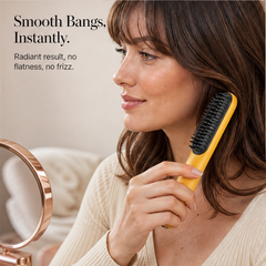Cresslyn – Cordless Rechargeable Heated Styling Comb for Bangs and Volume + 50% OFF