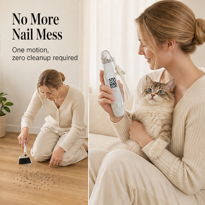 Nailwick – LED Bloodline Light, Anti-Splash 2-in-1 Pet Nail Clipper + 50% OFF features