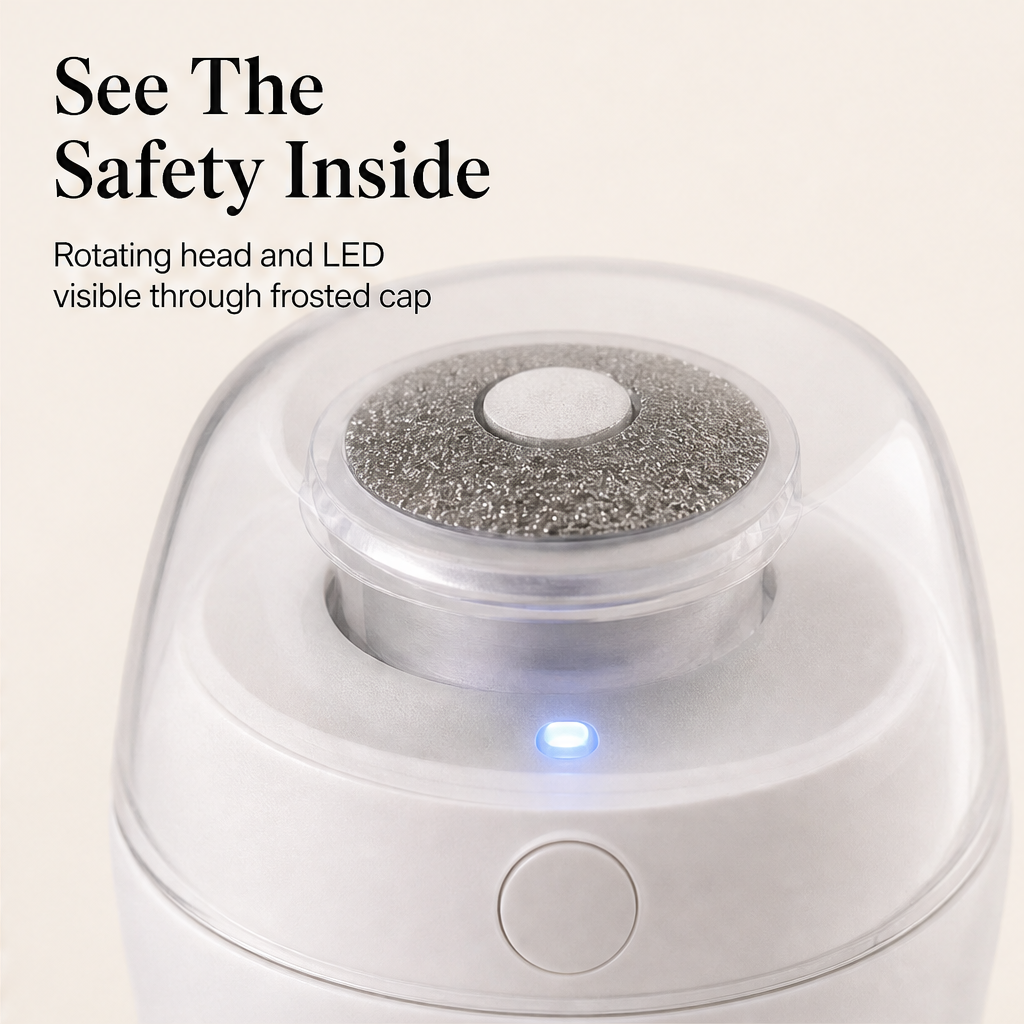 Softbury – Safe Auto-Rotating LED Electric Nail Polisher + 1+1 FREE detail