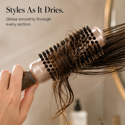 Aurenne – Vented Round Brush for Volume, Shine & Fast Blowouts + 50% OFF detail