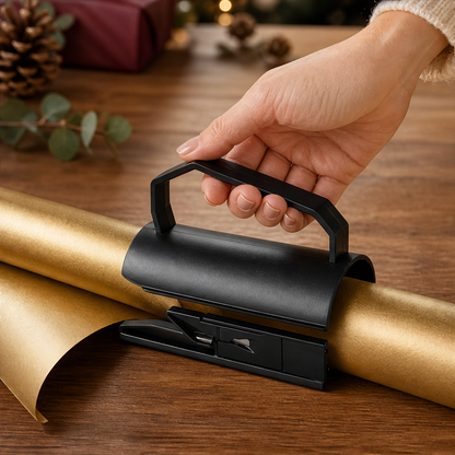 GlideSnip – Hidden-Blade Wrapping Paper Roll Cutter + 50% OFF lifestyle