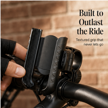 Gripwick – Secure Lock & One-Handed Quick Release Bike Phone Mount + 50% OFF features