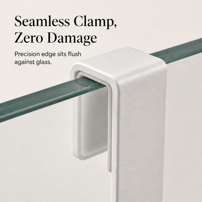 Clearwick – No-Drill Extended Arm Over The Shower Door Hooks + 50% OFF detail