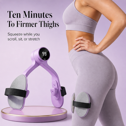 Thighvra – Smart Rep Counter Inner Thigh & Pelvic Floor Exerciser + 50% OFF features